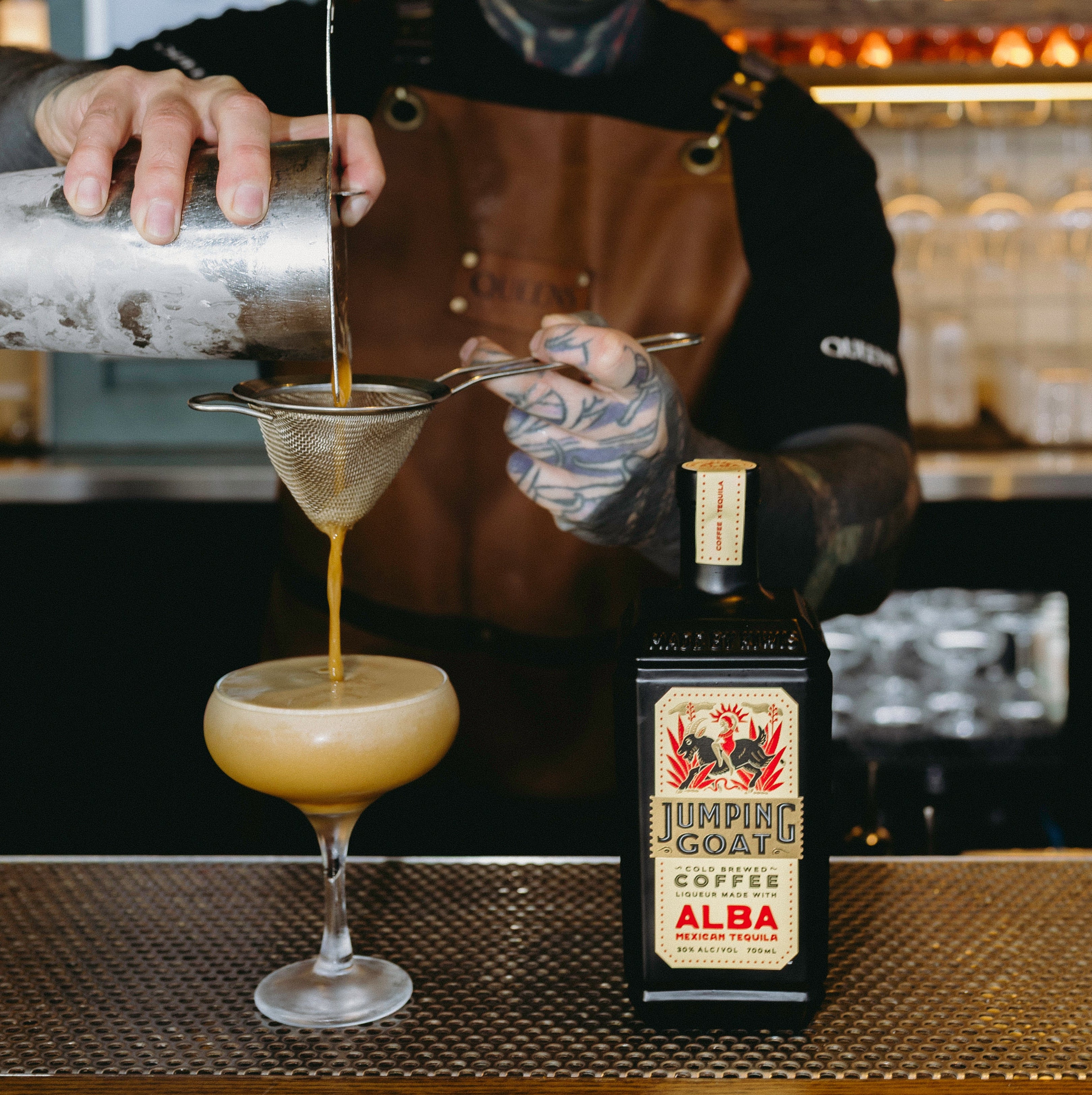 JUMPING GOAT x ALBA COFFEE INFUSED TEQUILA LIQUEUR 700ml