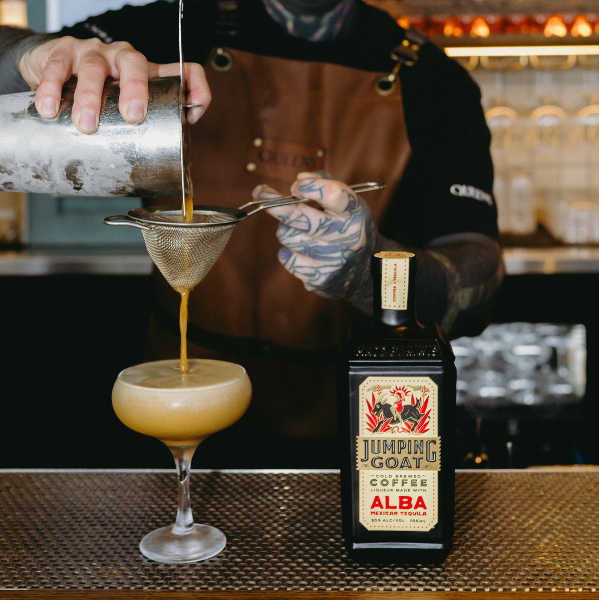 JUMPING GOAT x ALBA COFFEE INFUSED TEQUILA LIQUEUR 700ml