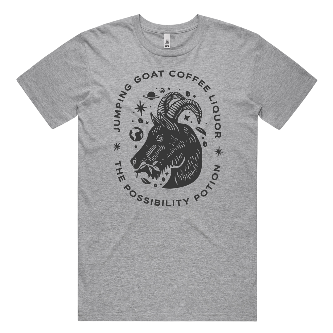 Jumping Goat Potion Tee - Grey