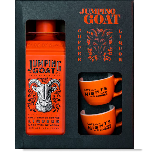 JUMPING GOAT GIFT PACK (VODKA OR WHISKY)